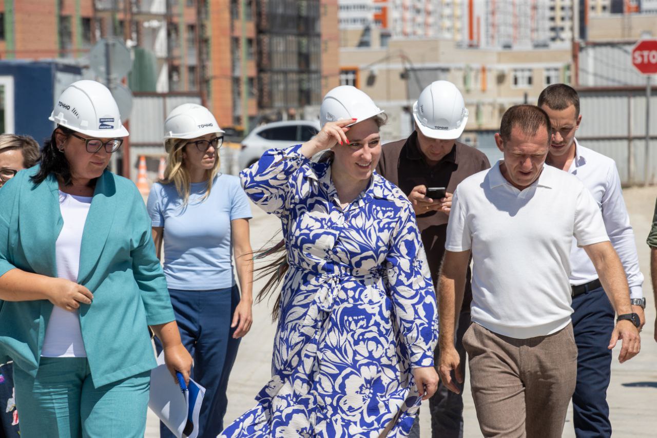 В Анапе строят два детсада и школу в районе улицы Аэродромной